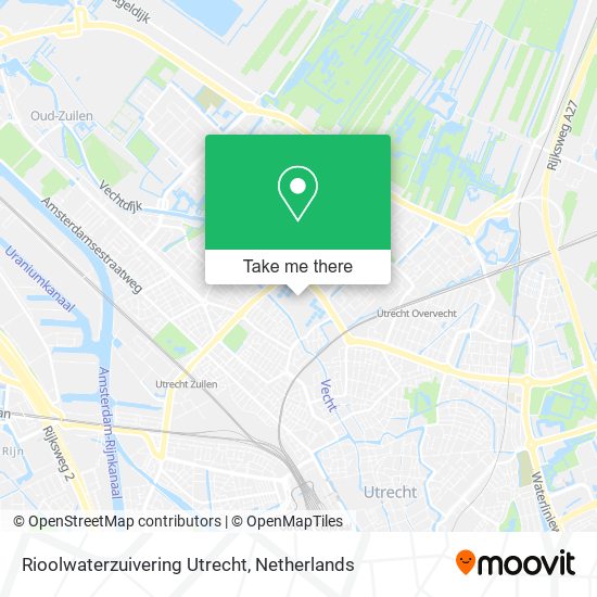 Rioolwaterzuivering Utrecht Karte