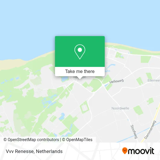 Vvv Renesse map