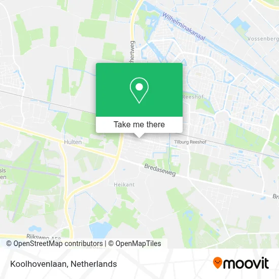 Koolhovenlaan map