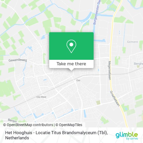 Het Hooghuis - Locatie Titus Brandsmalyceum (Tbl) map