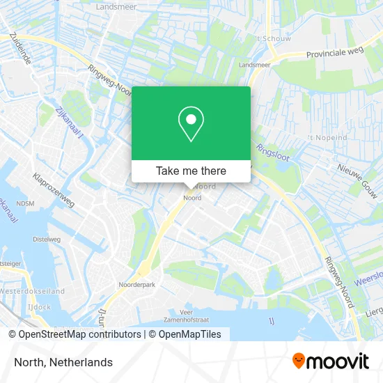 Noord map