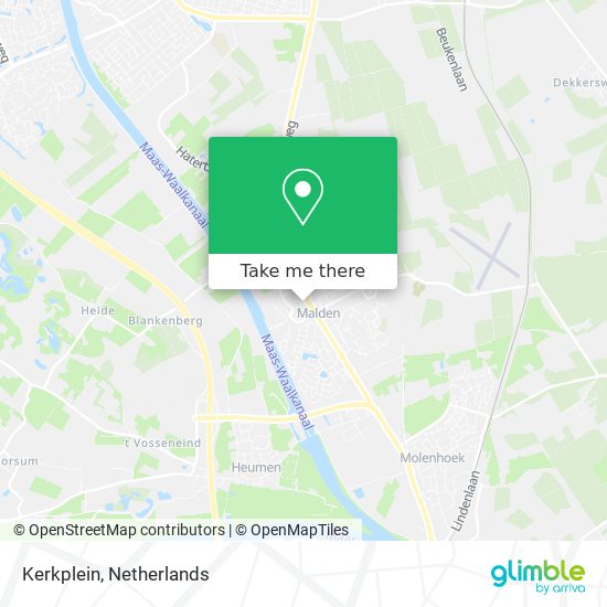 Kerkplein Karte