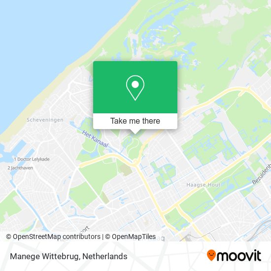 Manege Wittebrug map