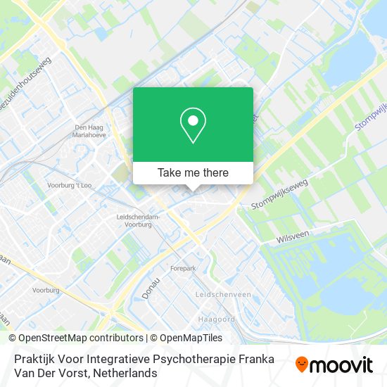 Praktijk Voor Integratieve Psychotherapie Franka Van Der Vorst Karte