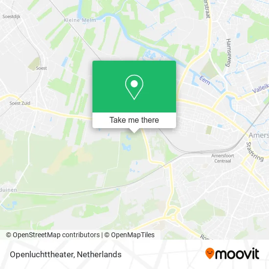 Openluchttheater Karte