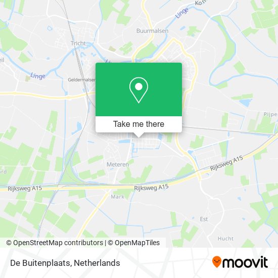 De Buitenplaats map