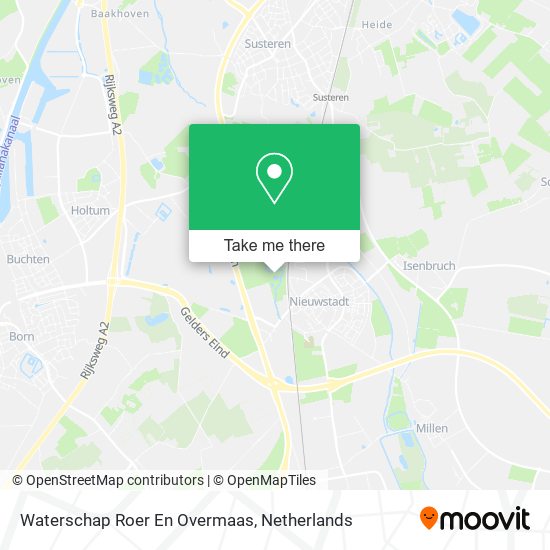 Waterschap Roer En Overmaas Karte