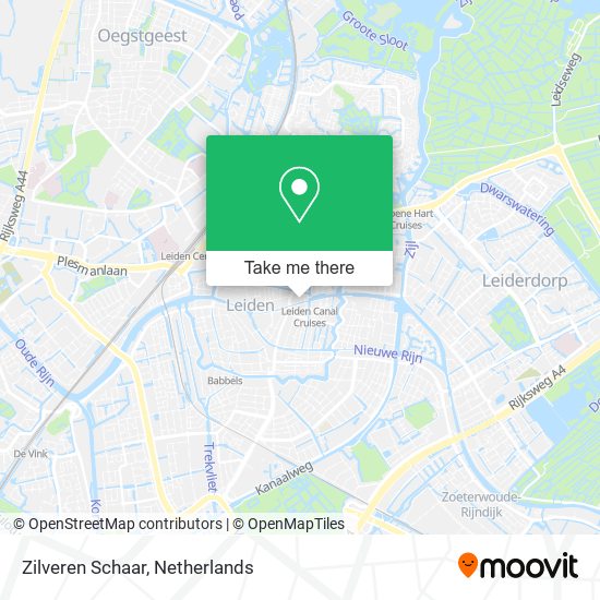 Zilveren Schaar map