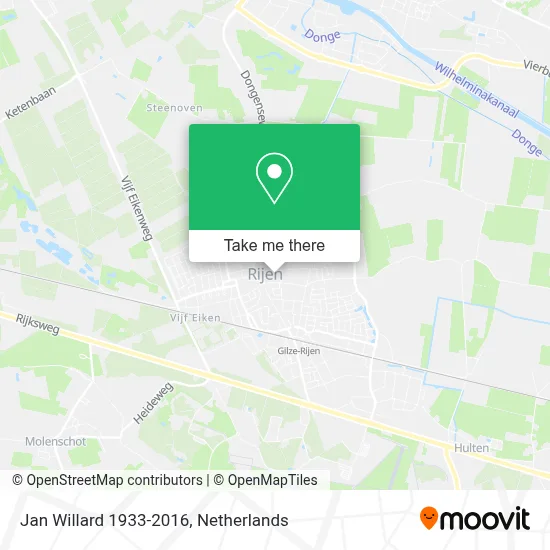 Jan Willard 1933-2016 map