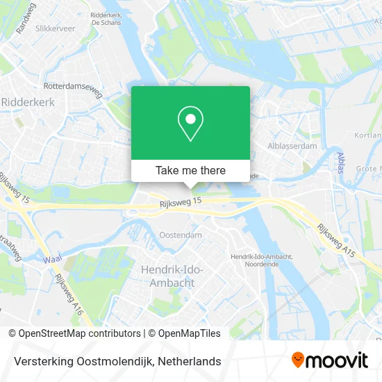 Versterking Oostmolendijk map