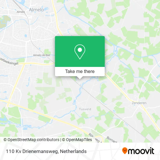 110 Kv Drienemansweg map