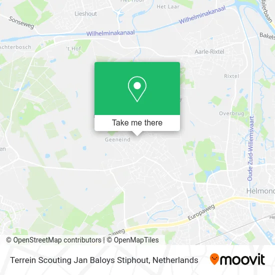 Terrein Scouting Jan Baloys Stiphout map