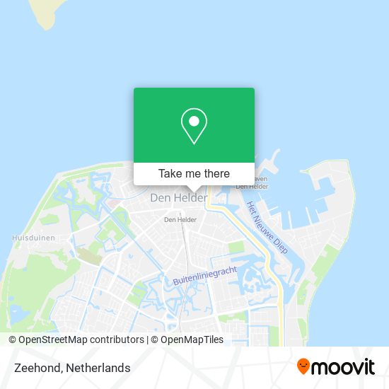 Zeehond map