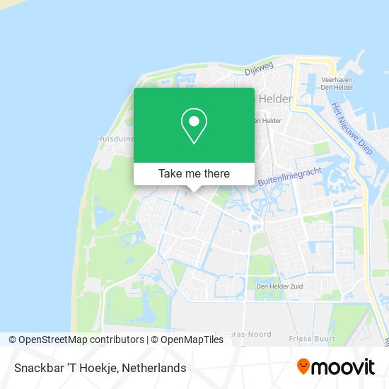 Snackbar 'T Hoekje map