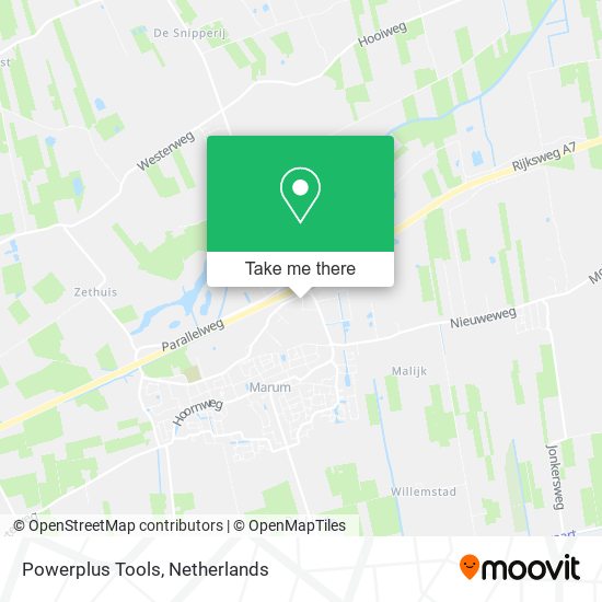 Powerplus Tools map