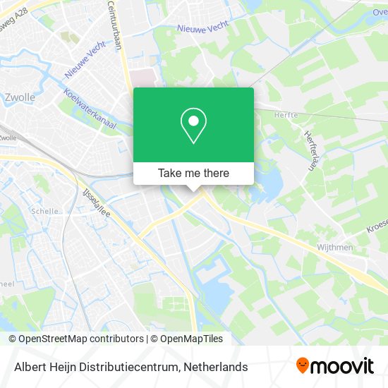 Albert Heijn Distributiecentrum map