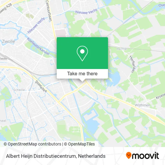 Albert Heijn Distributiecentrum Karte