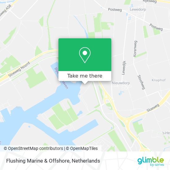 Flushing Marine & Offshore Karte