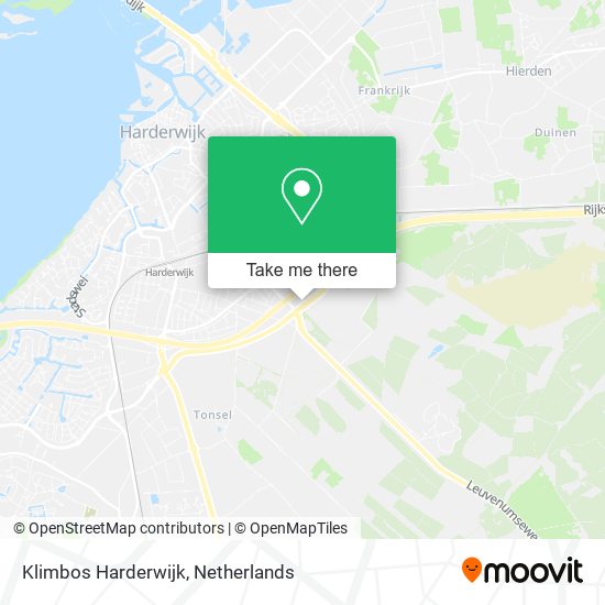 Klimbos Harderwijk map