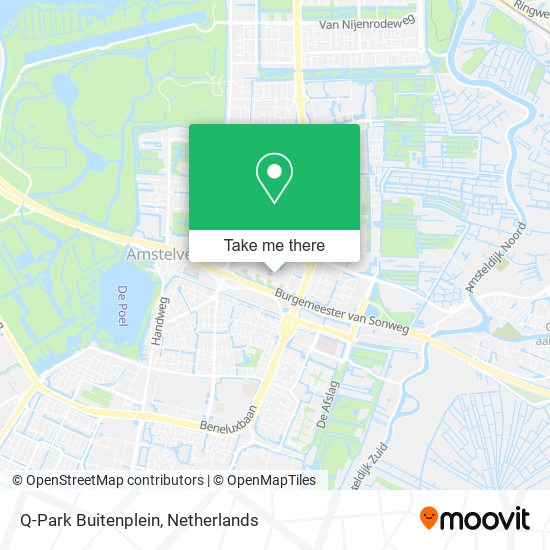 Q-Park Buitenplein map