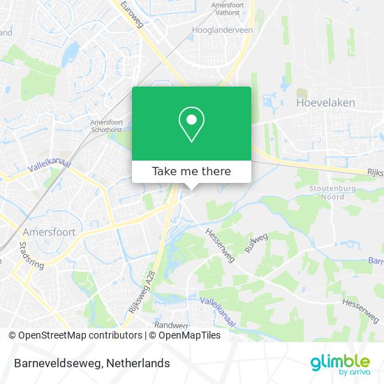 Barneveldseweg Karte