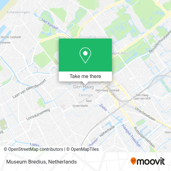 Museum Bredius Karte