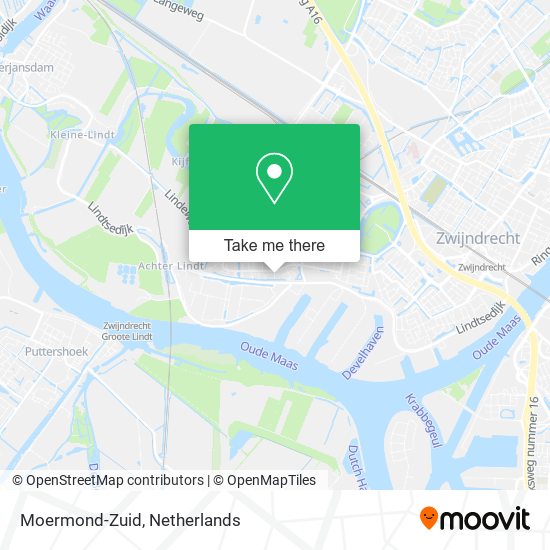 Moermond-Zuid Karte