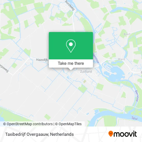 Taxibedrijf Overgaauw map