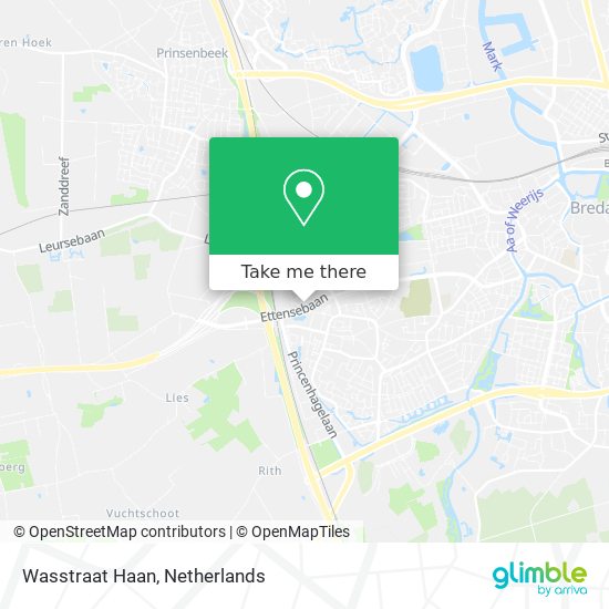 Wasstraat Haan map