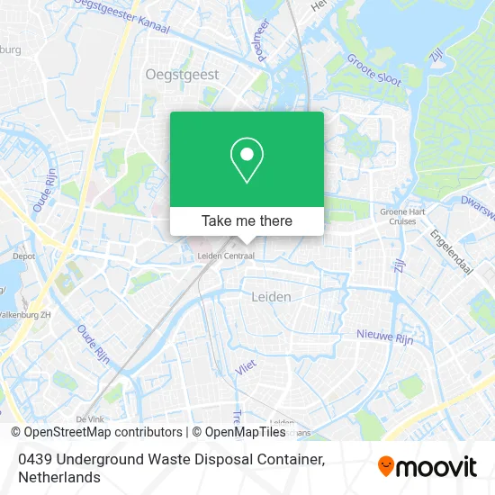 0439 Underground Waste Disposal Container Karte