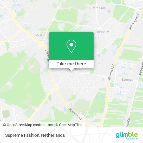 Supreme Fashion map