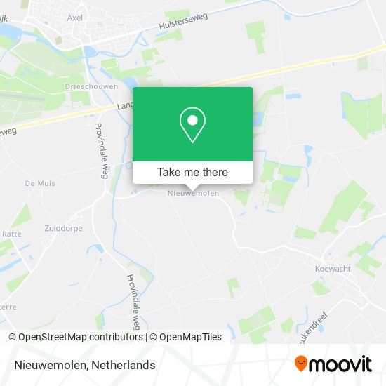 Nieuwemolen map