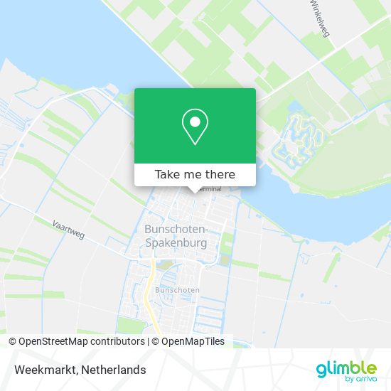 Weekmarkt map