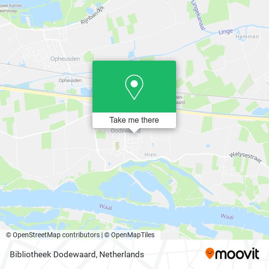 Bibliotheek Dodewaard map