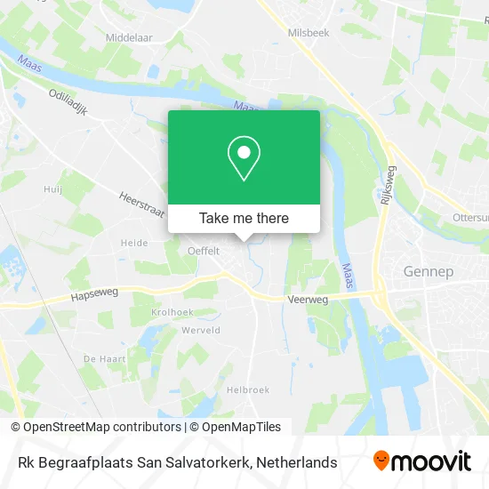 Rk Begraafplaats San Salvatorkerk map