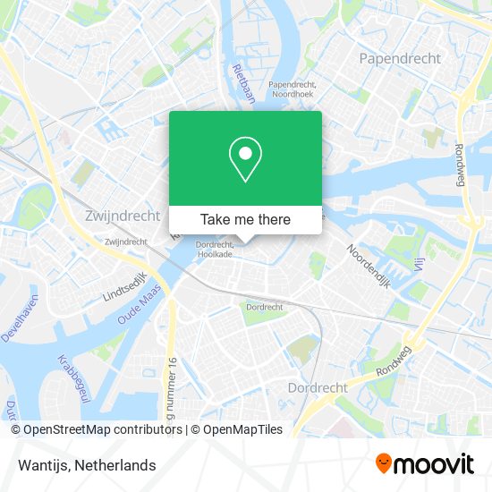 Wantijs map