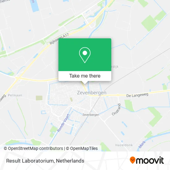 Result Laboratorium map