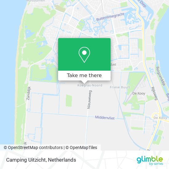 Camping Uitzicht map