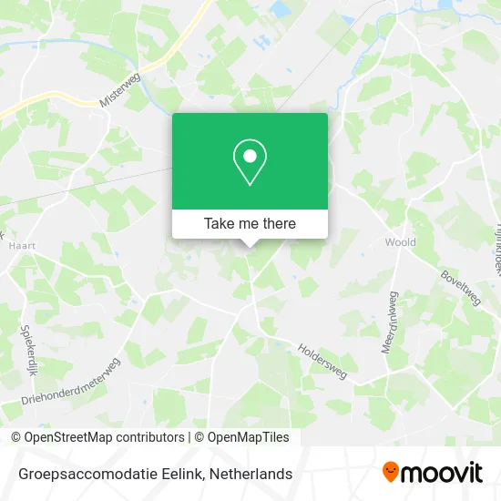 Groepsaccomodatie Eelink map