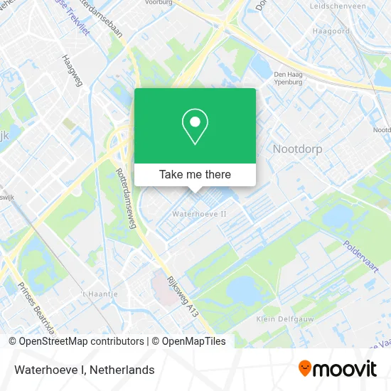 Waterhoeve I map