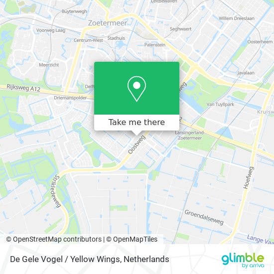 De Gele Vogel / Yellow Wings map