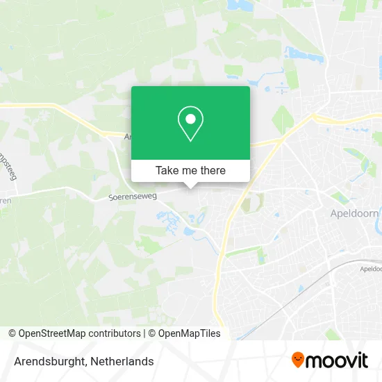Arendsburght map