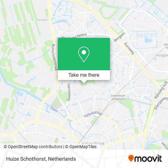 Huize Schothorst map