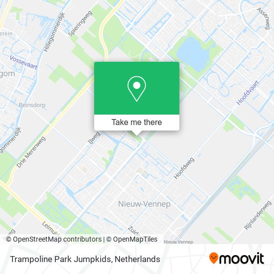 Trampoline Park Jumpkids map