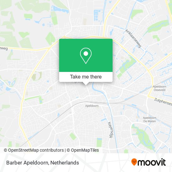 Barber Apeldoorn Karte