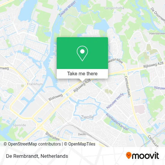 De Rembrandt map
