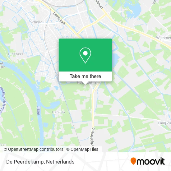 De Peerdekamp map