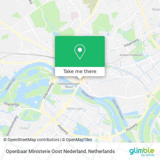 Openbaar Ministerie Oost Nederland map