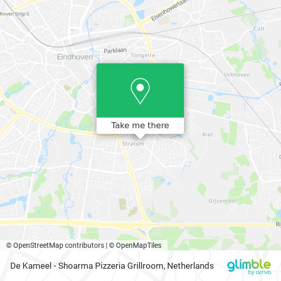 De Kameel - Shoarma Pizzeria Grillroom Karte