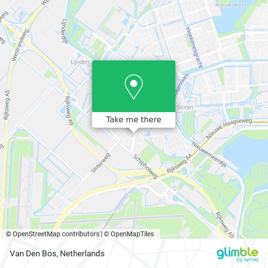 Van Den Bos map